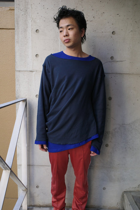 NAM Banana Ensemble Tee Navy/Blue size1