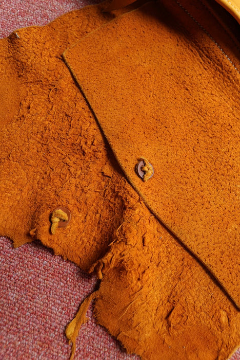 deerskin shoulder bag