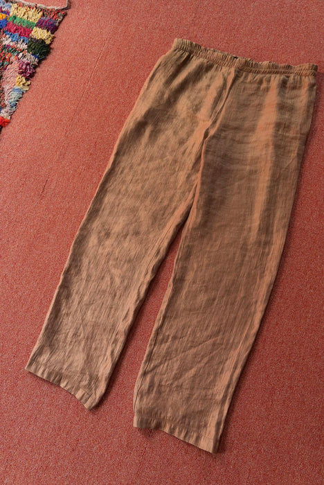 80s MOON LIGHT silky glitter easy pants