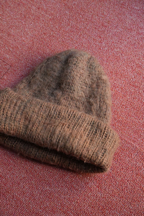70s Saks Fifth Avenue mohair knit cap