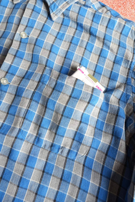 60s Sandy Mac Donalds flannel open collar shirts