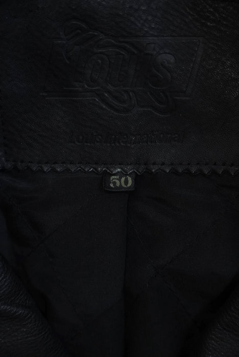 Louis dowble breasted leather riders