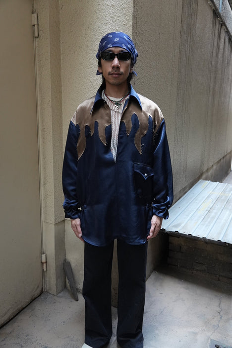 NAM Bellows Skipper Shirts-fire Midnight