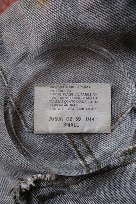 90s euroLevi's 70506 yarn-dyed black