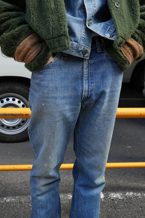 80s Levi's 646 flare denim