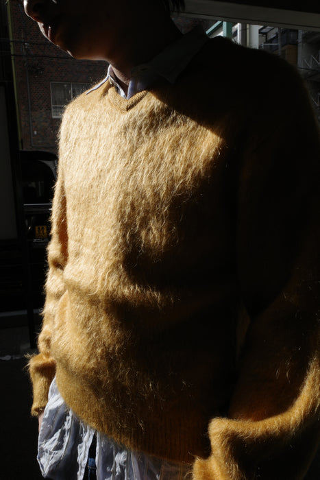 60s SEARS mohair v-neck sweater