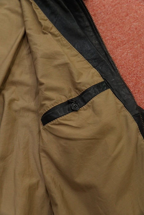 90s TOMMY HILIGER leather jacket