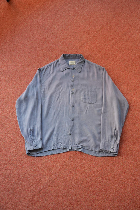 60s Sears beautiful jacquard shirts