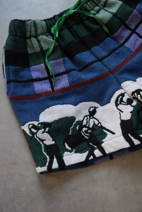 remake jaquard shorts