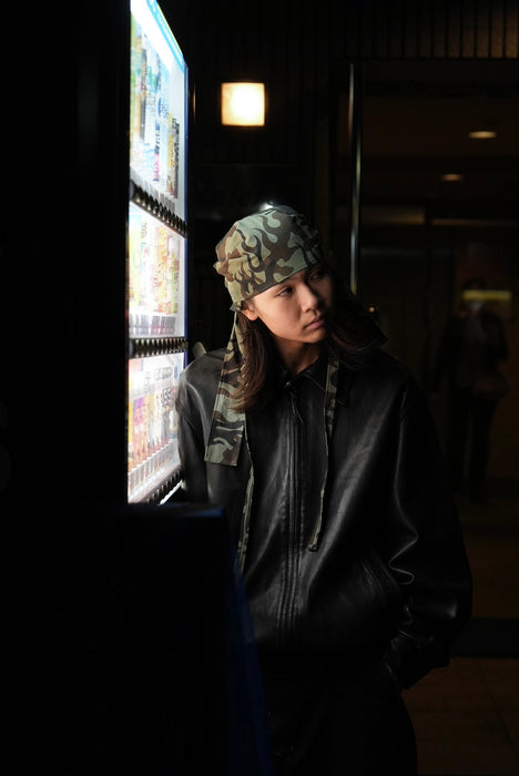 NAM HEAD APRON FIRE CAMO KHAKI