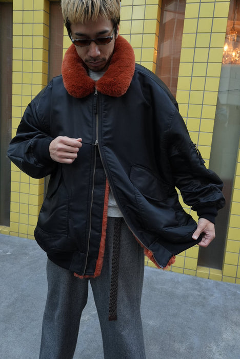 NAM TRUMPET CWU JACKET BLACK