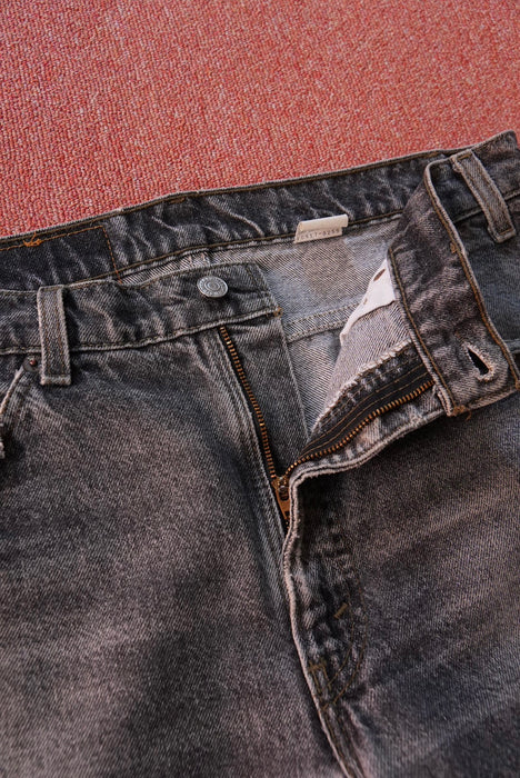 90s Levi's 517 yarn-dyed black denim