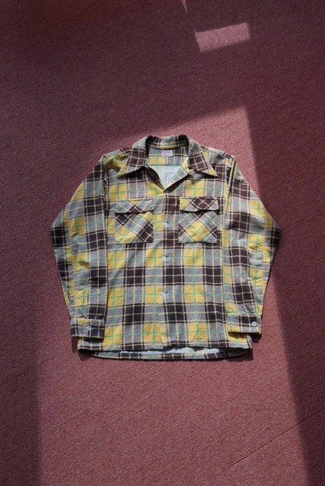 4.50s SEDGWICK print flannel shirt