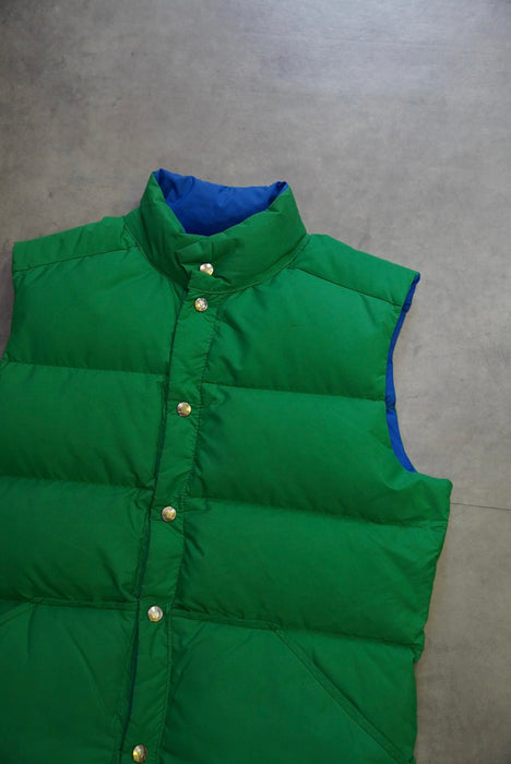 80s GERRY reversible down vest