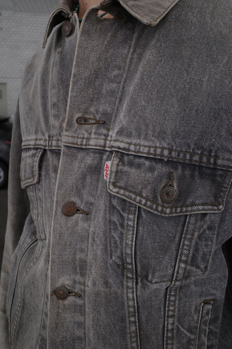 90s euroLevi's 70506 yarn-dyed black