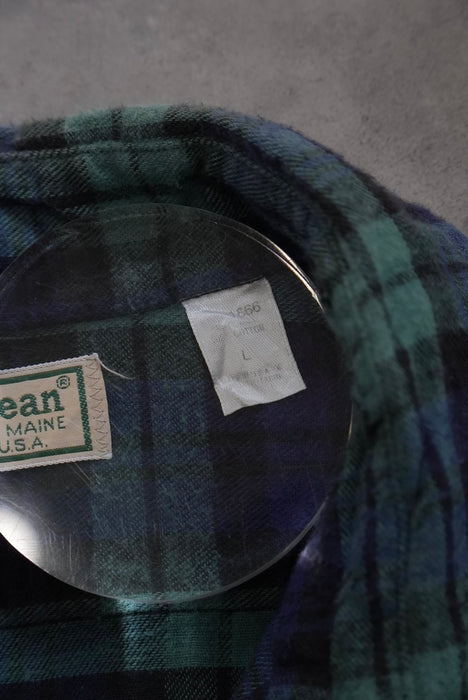 90s L.L.Bean blackwatch flannel shirt
