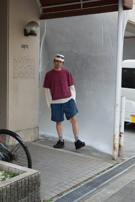 8.90s FADED GLORY border pocket tee