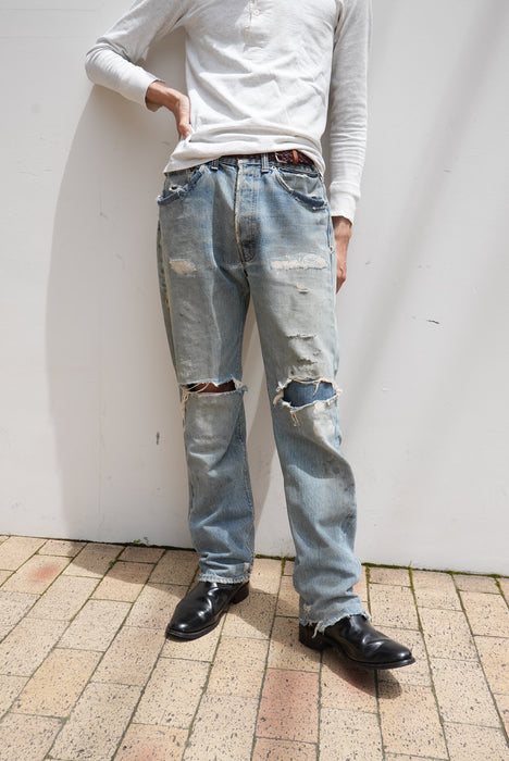 70s Levi's 501 red line