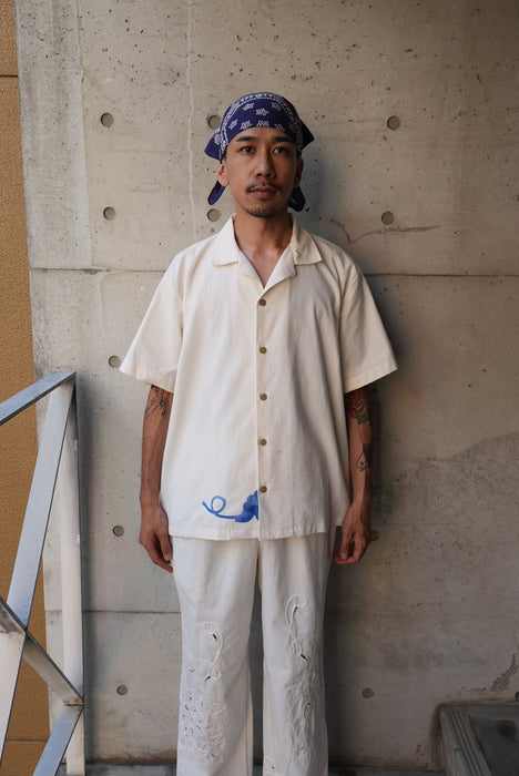 remake ombre patch shirts