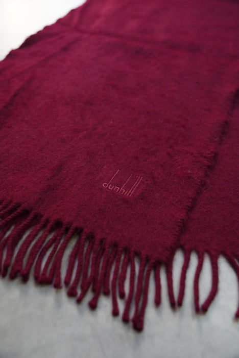 90s dunhill cashmere muffler