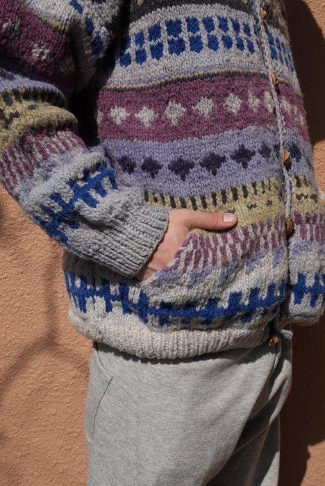 80s Foreign Affair Ecuador knit hoodie