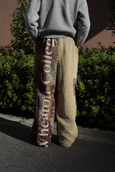 remake jaquard cargo pants