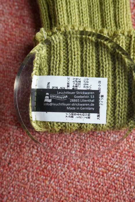 LEUCTFEUR GLOVES FINGERLESS Pistachio