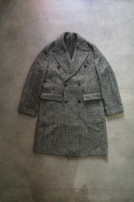 EMPORIO ARMANI virgin wool×alpaca coat