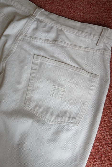 90s POLO SPORTSMAN white denim
