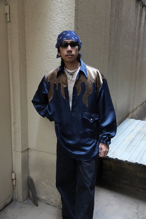 NAM Bellows Skipper Shirts-fire Midnight