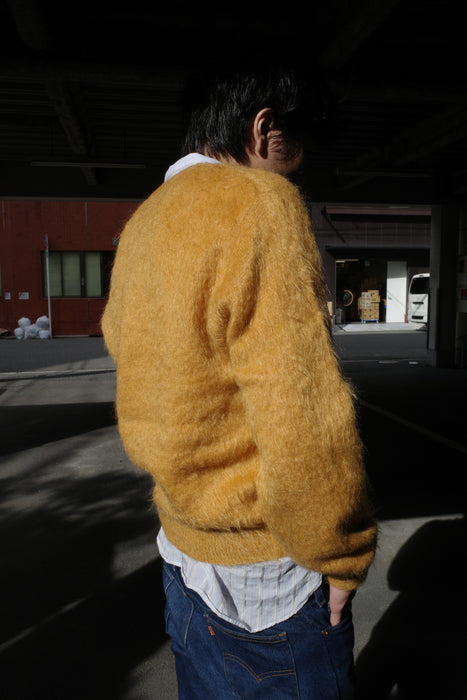 60s SEARS mohair v-neck sweater