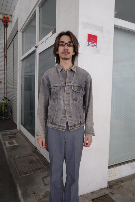 90s euroLevi's 70506 yarn-dyed black