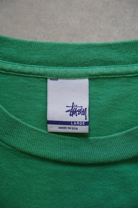 00s STUSSY logo tee