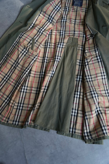 80s Burberrys’ 玉虫 trench coat