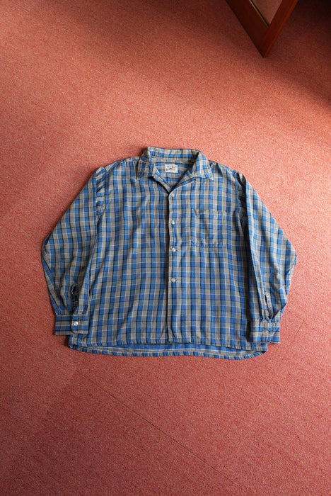 60s Sandy Mac Donalds flannel open collar shirts