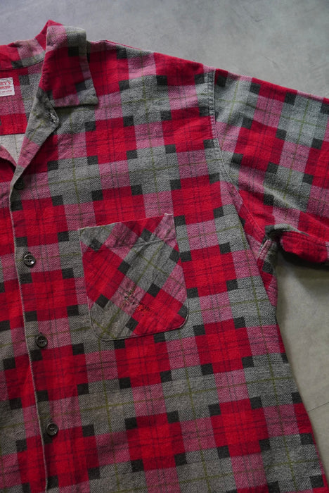 50s PENNEY’S print flannel