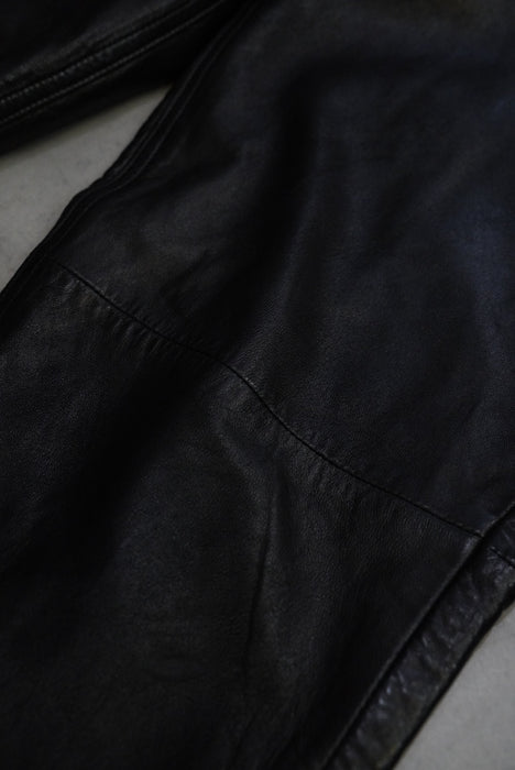 90s BANANA REPUBLIC leather pants