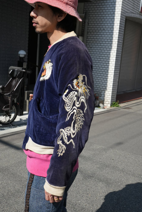 50s velours souvenir jacket