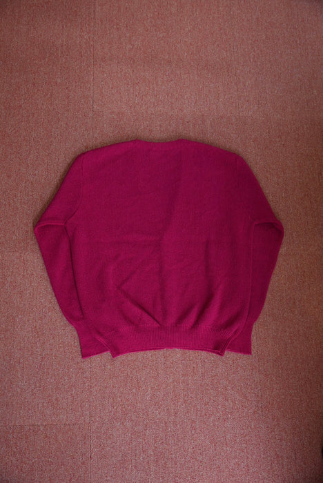 90s LANDS' END alpaca cardigan