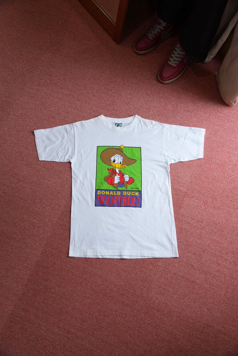 00s Disney DONALD DUCK WANTED!! tee