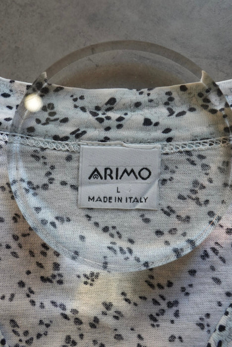 00s ARIMO giraffepattern pocket tee