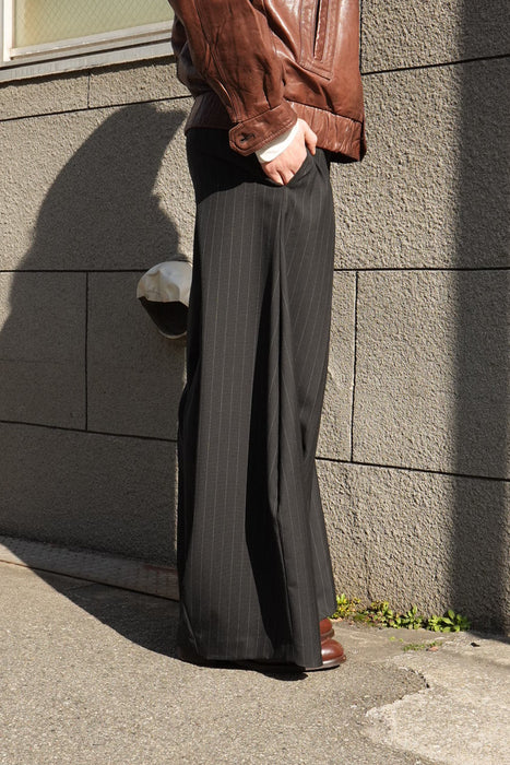 NAM HORN SLACKS BLK ST size2