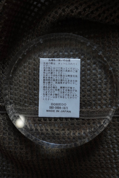 HAPPYEND mesh tee Olive