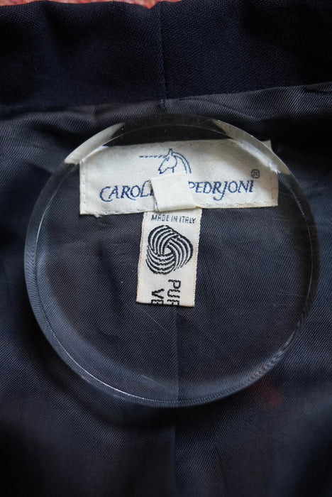 80s CAROLINA PEDRJOIN verginewool Haori