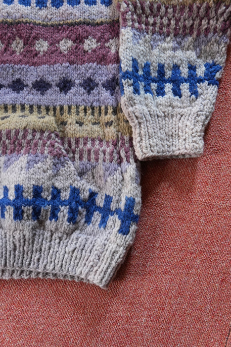 80s Foreign Affair Ecuador knit hoodie