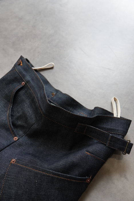 HAPPYEND drape painter denim