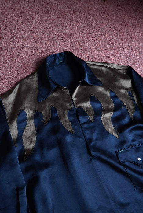 NAM Bellows Skipper Shirts-fire Midnight