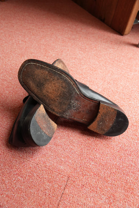 90s BACHRACH 2-tone penny loafer