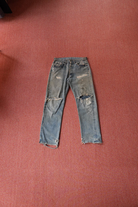 70s Levi's 501 red line