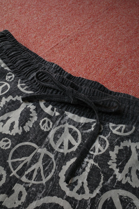 peace cutoff sweat